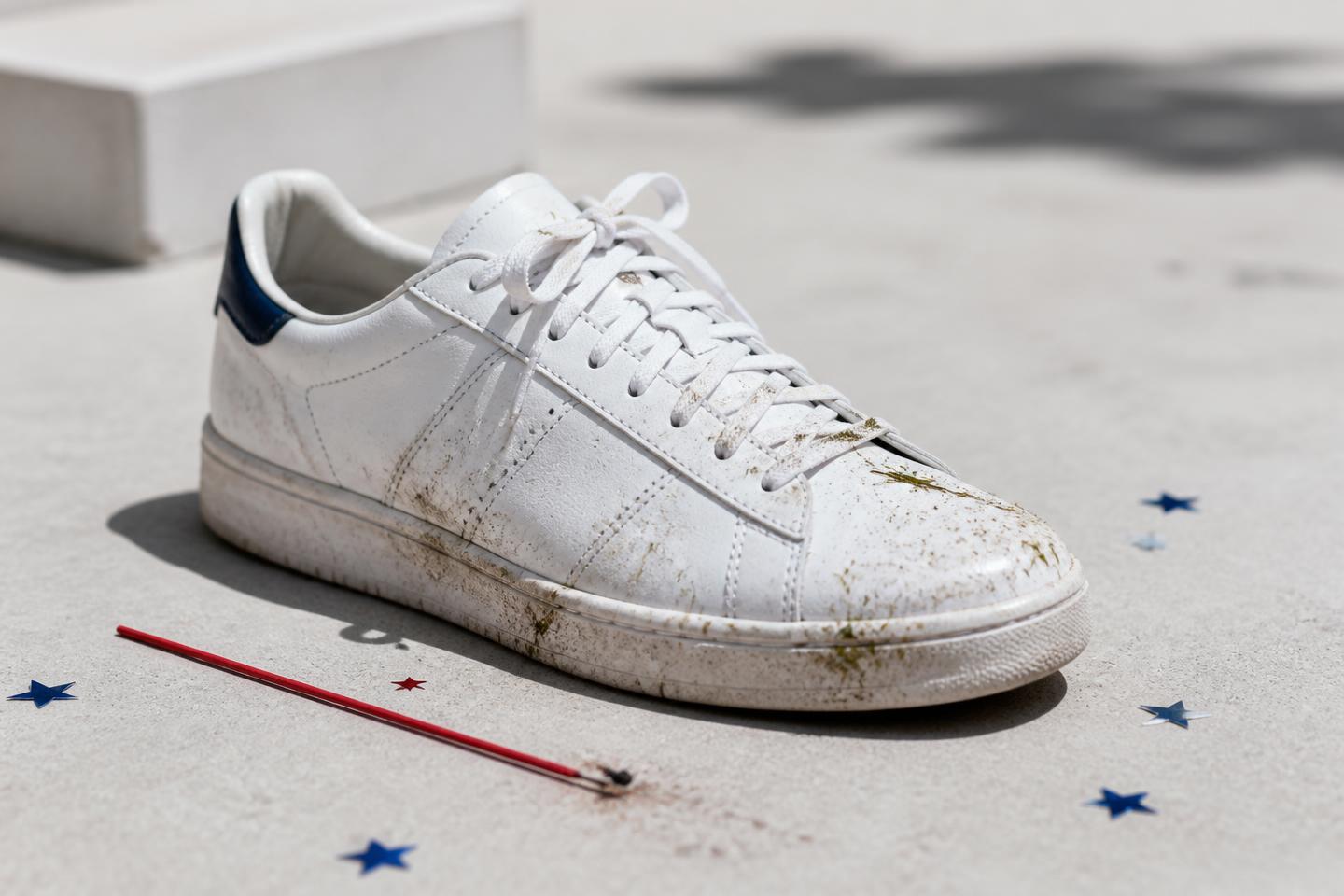 Fourth of July Shoe Rescue: How to Clean Sneakers After the Festivities